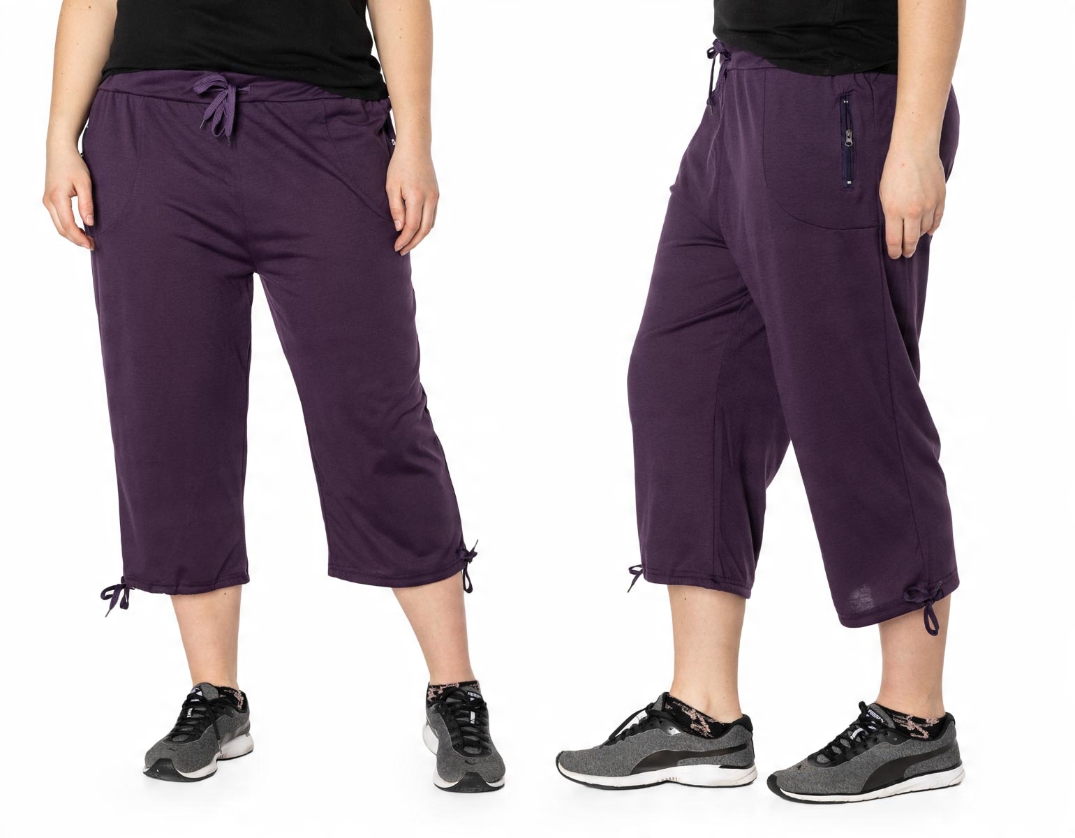 

Duże Krótkie Spodenki Damskie Rybaczki 86022-7 7XL