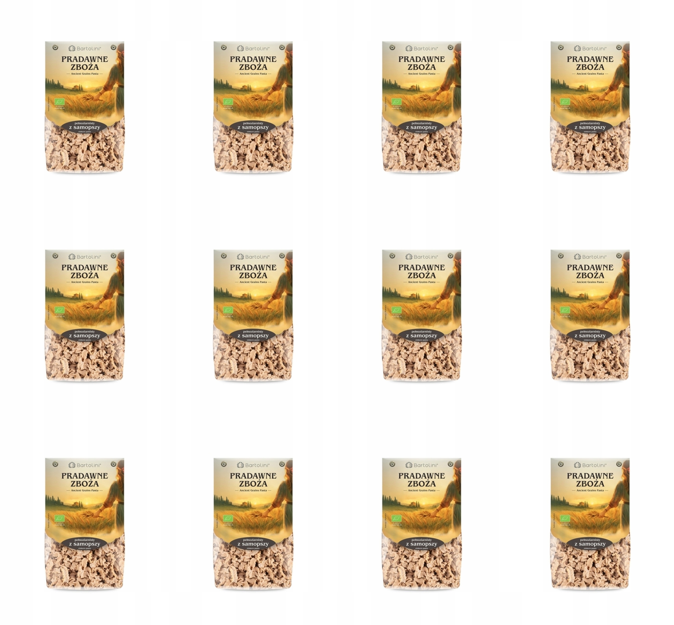 Těstoviny Bartolini ekologické z jednozrnky 250 g X12