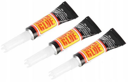 

Szybki Klej Glue Strong Mocny Zestw 3 Sztuki