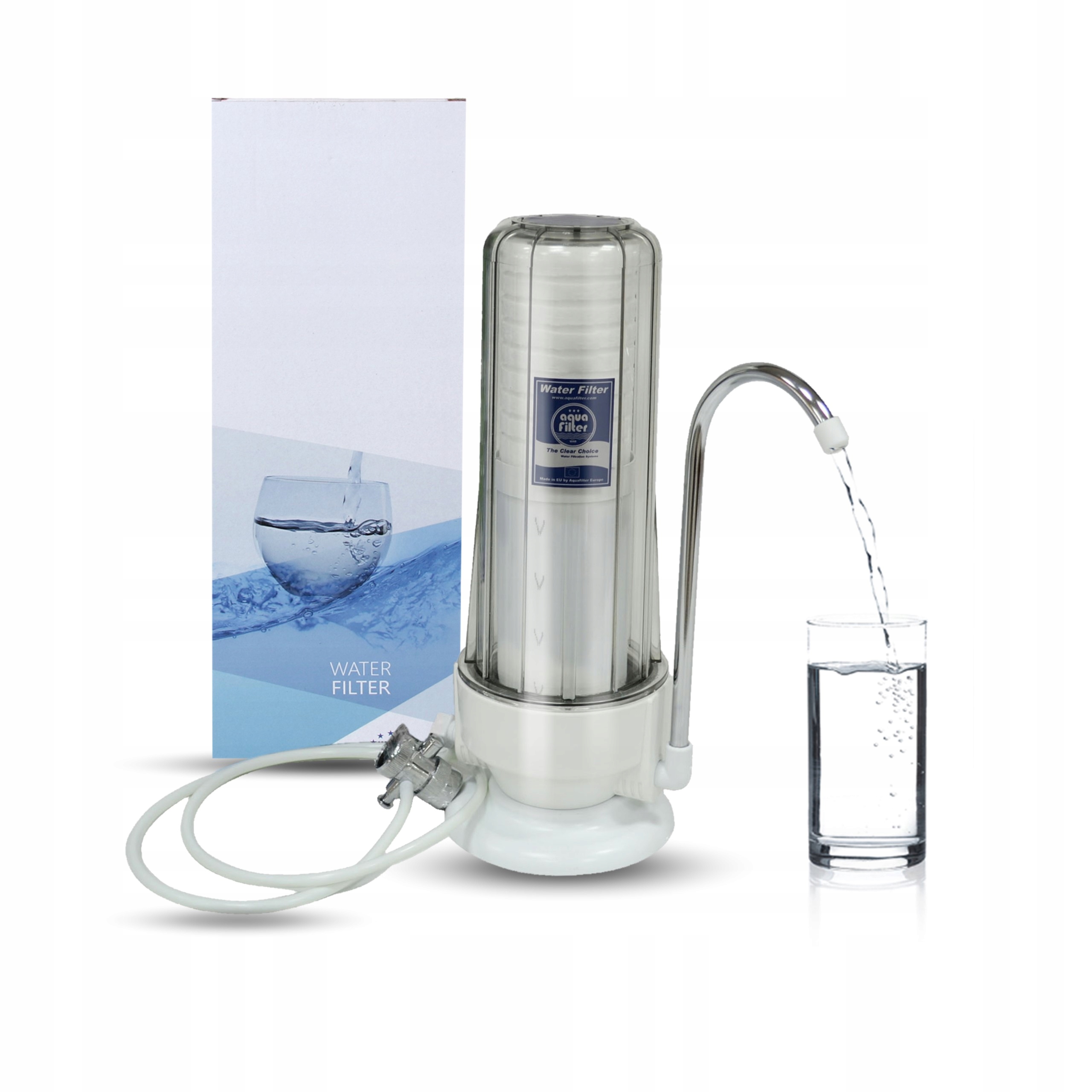 

Fhctf Filtr wody do kuchni wolnostojący z kranem