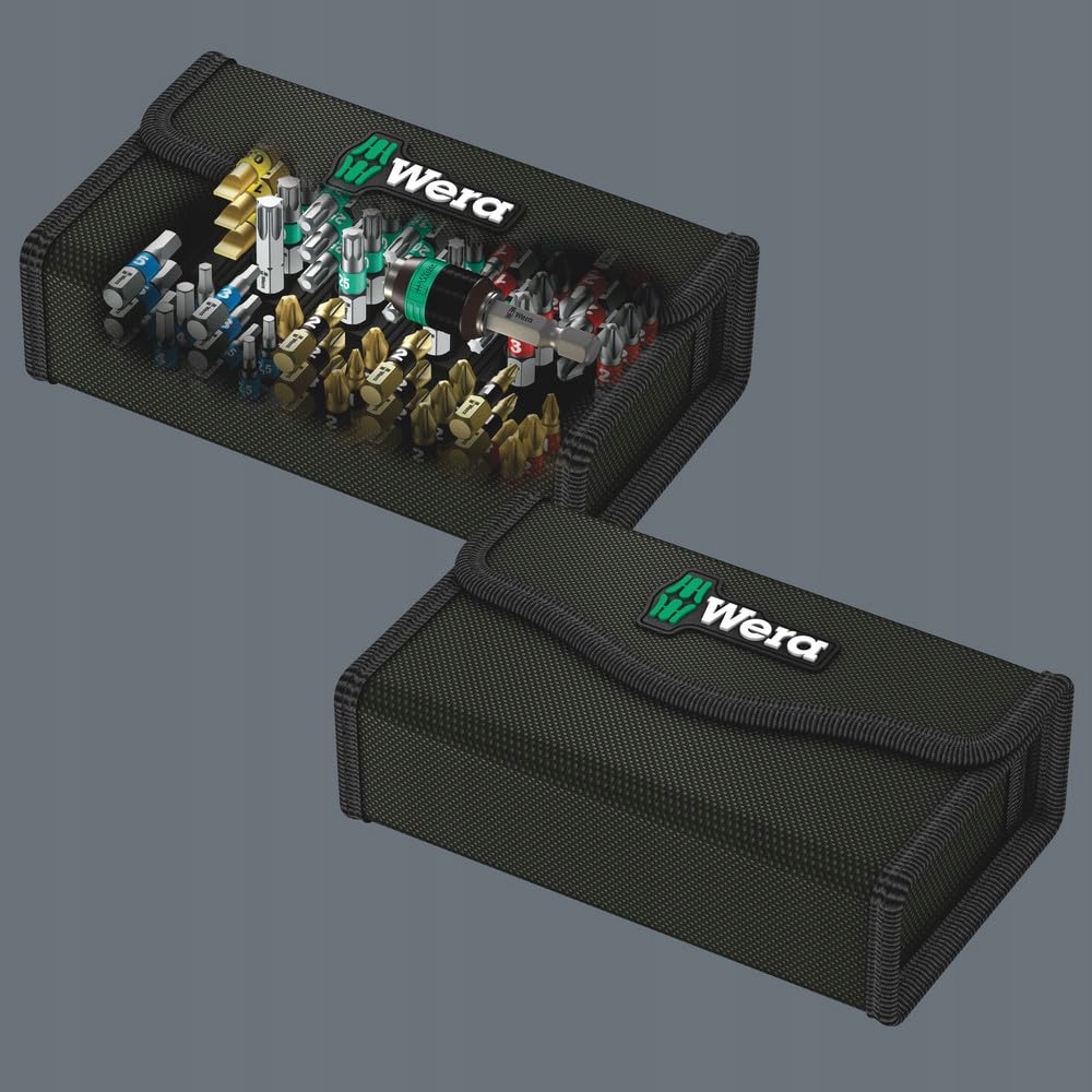 WERA Zestaw Bitów Bit-Safe 61 BiTorsion 61 Elementów Czarny Uniwersalny — miniatura 3