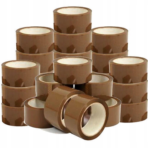 

36x Taśma Pakowa Pack-film brązowa brąz