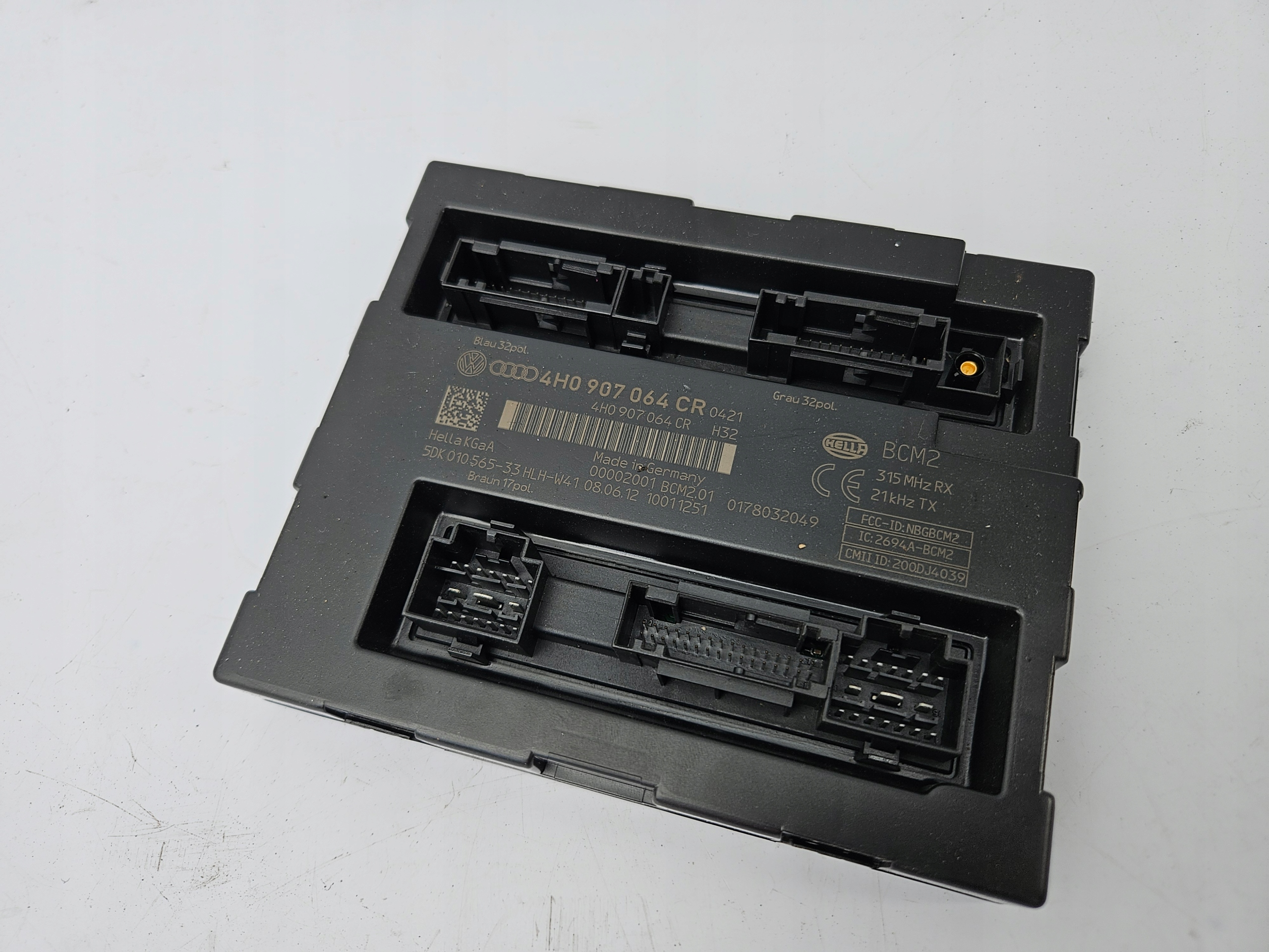 Unité commande confort AUDI A6 C7 4G A7 C7 A8 D4 4H 4H0907064CR