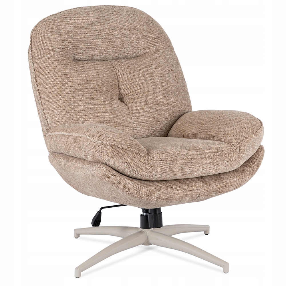 Otočné sedací křeslo Čalouněné do obývacího pokoje Ložnice Béžová Mesa