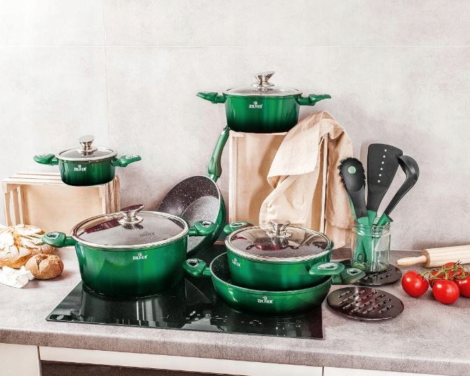 Zestaw Garnków ZILNER KIWI 15 ELE. ZL-8521 EAN (GTIN) 5903784085216