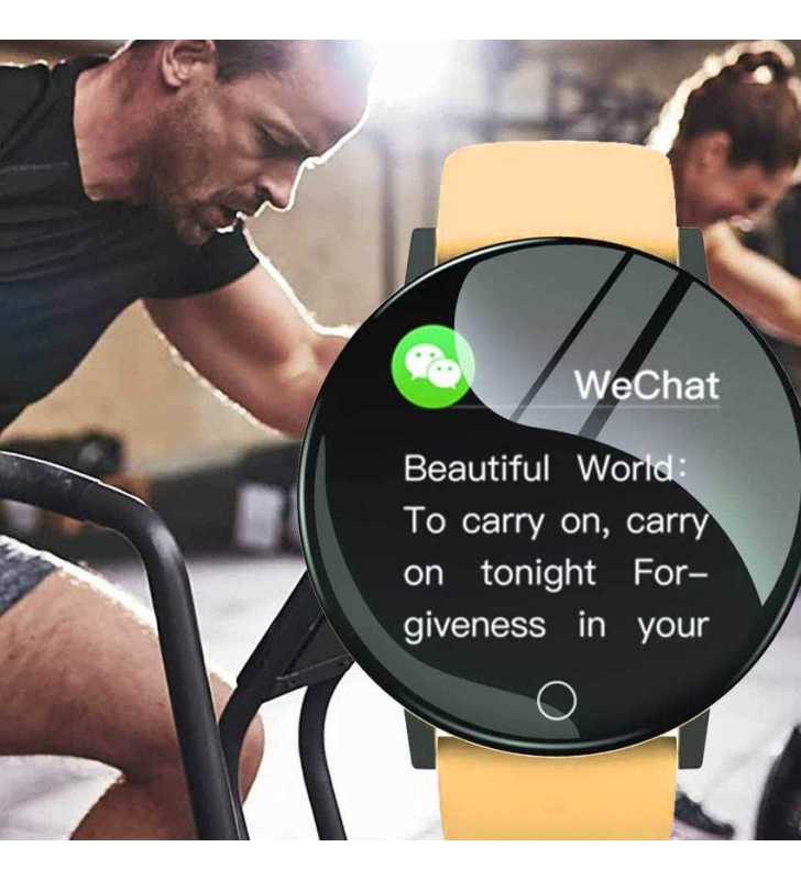 SMARTWATCH zegarek SMARTBAND Puls Krokomierz PL + Wodoszczelność tak