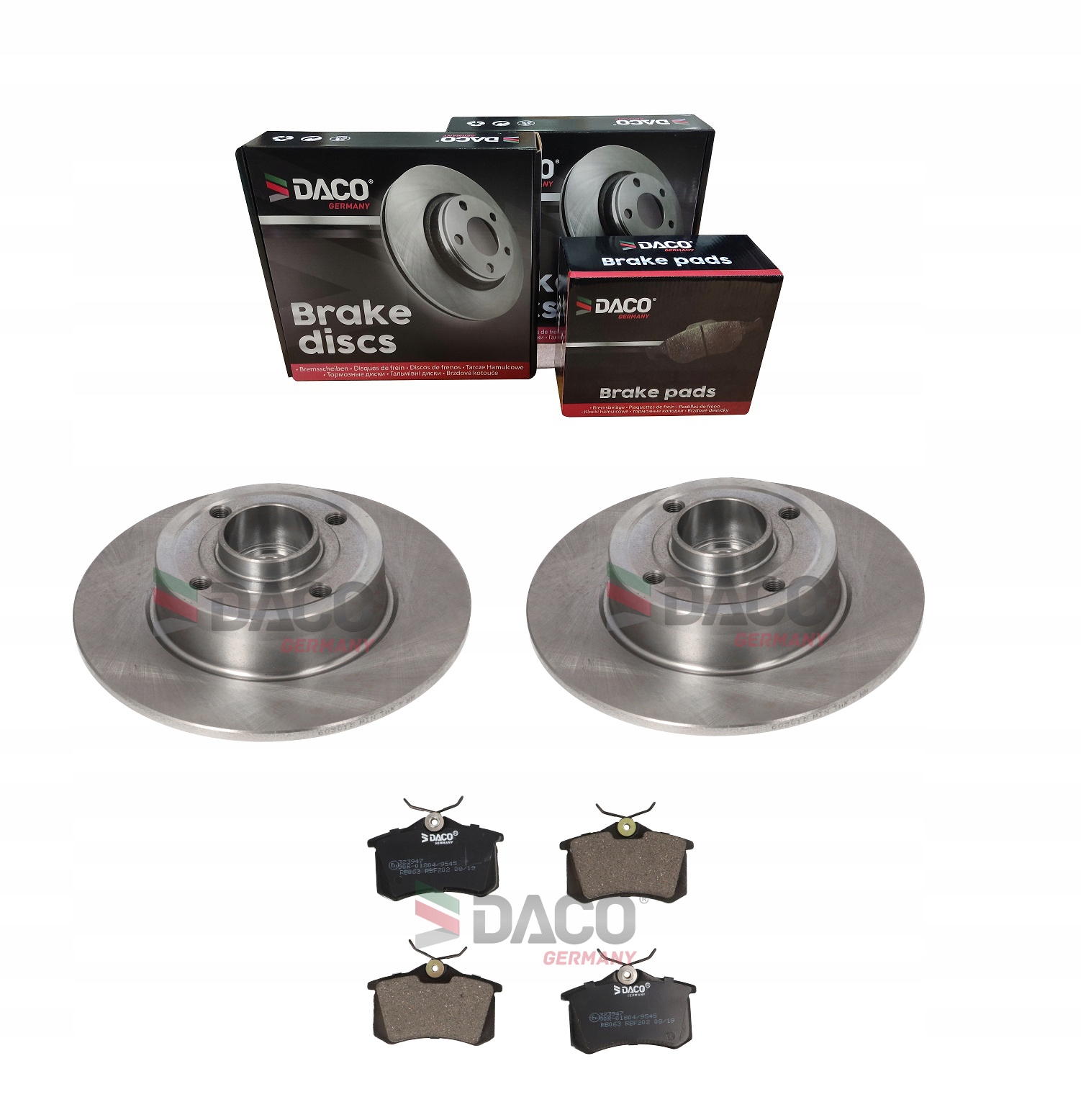 Tarcze + Klocki CLIO III MEGANE II TYŁ DACO POWŁOKA ANTYKOROZYJNA !!!