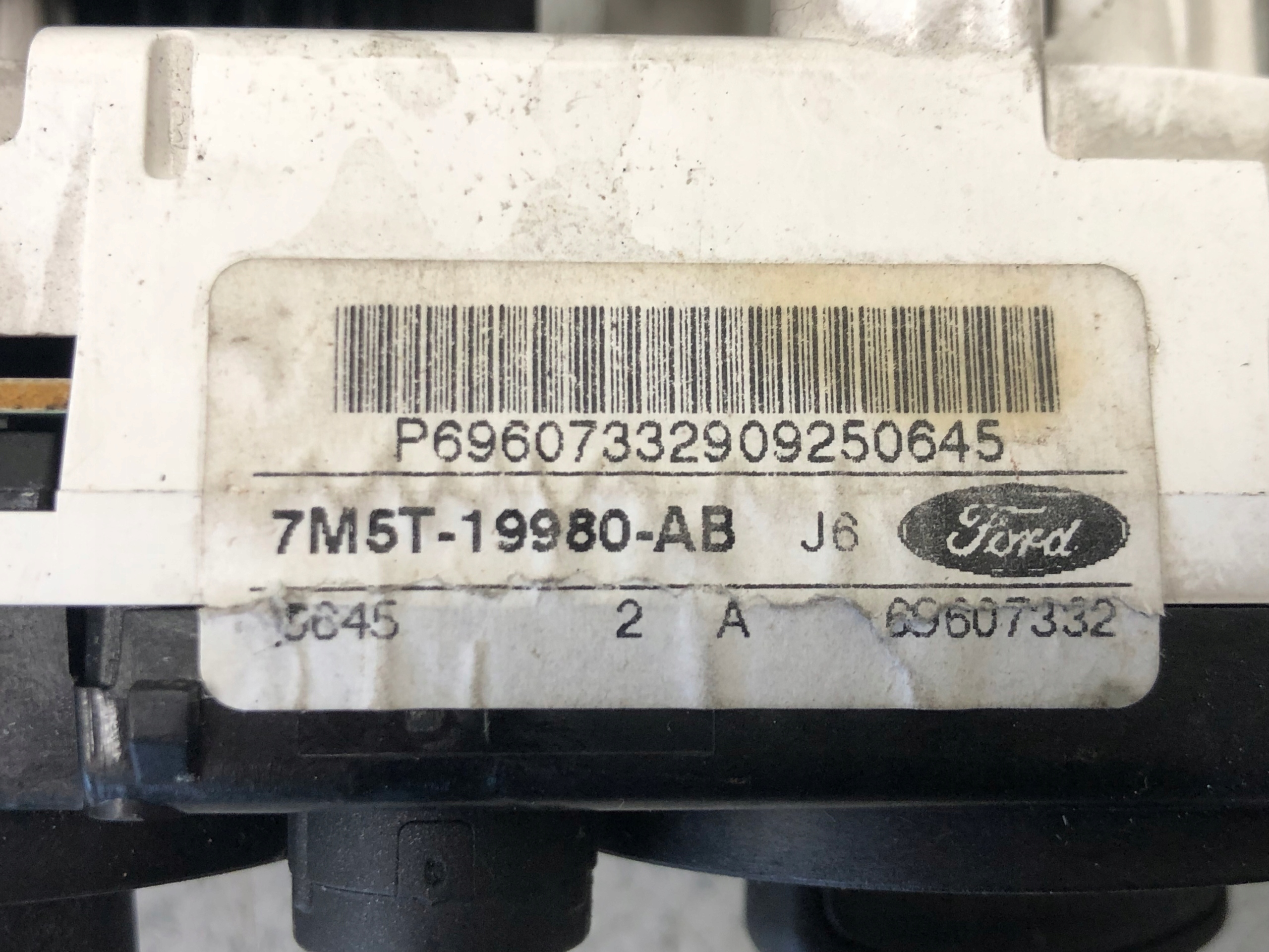 Unite commande clima FORD FOCUS MK2 7M5T-19980-AB