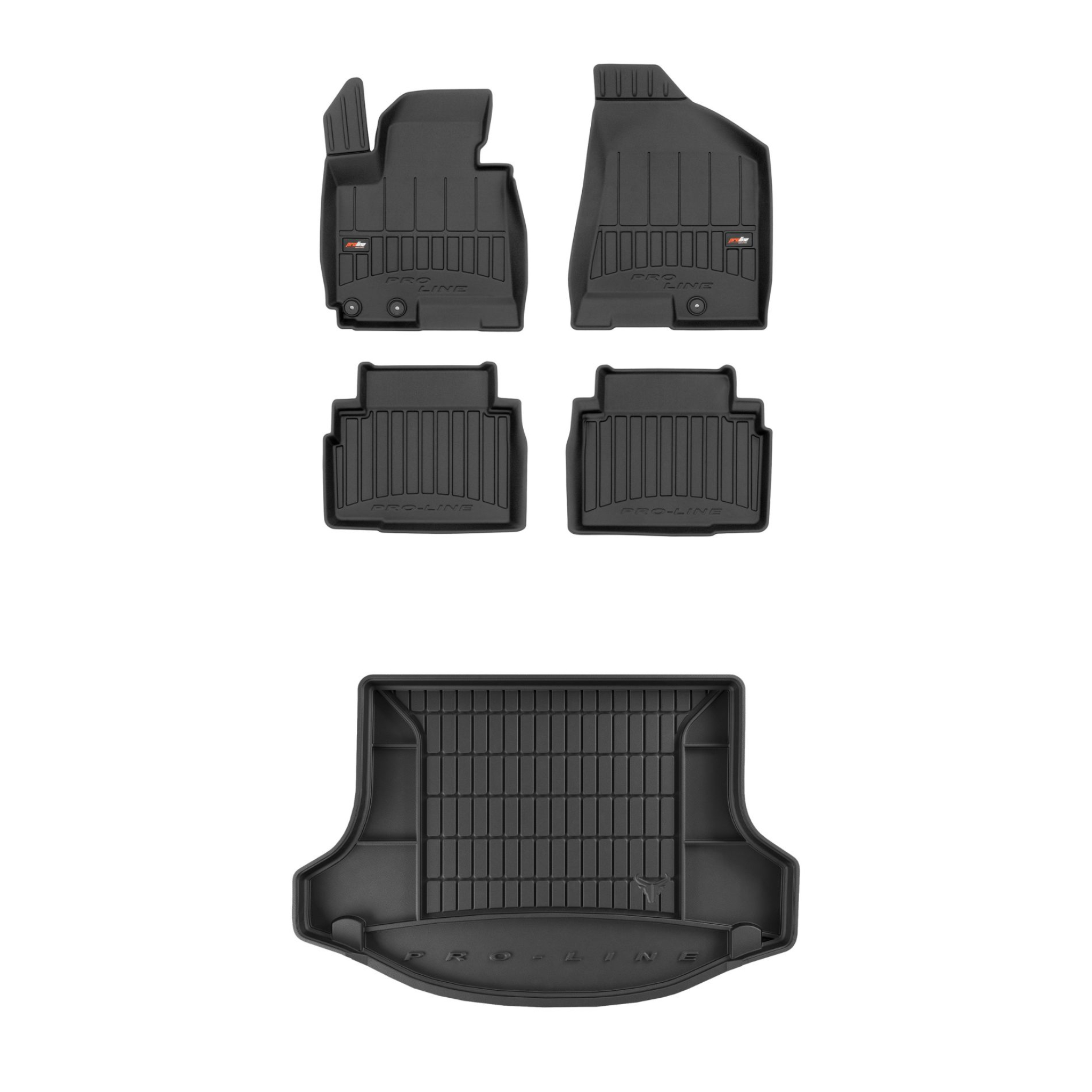 Sada gumových kobercov a rohoží pre Kia Sportage III 2010-2015