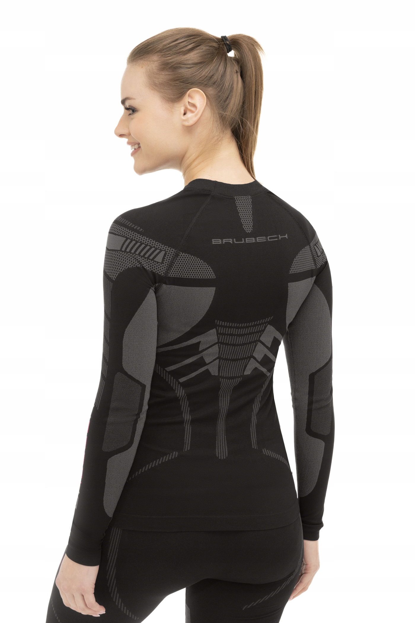 DAMSKA BLUZA TERMOAKTYWNA SPORTOWA BRUBECK DRY L Kolekcja DRY