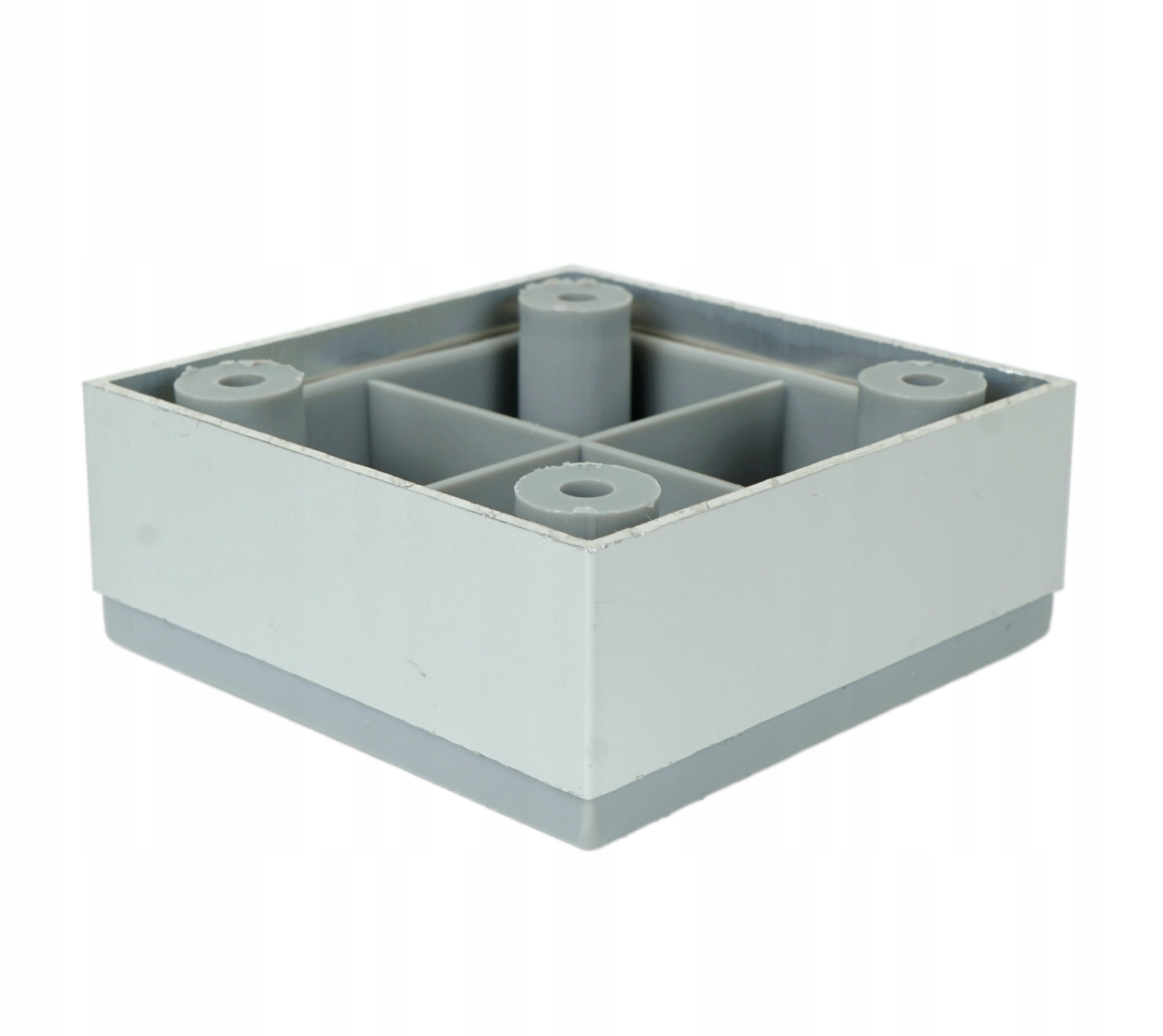 

Nóżka stopka meblowa 25 mm aluminiowa 65 x 65 mm