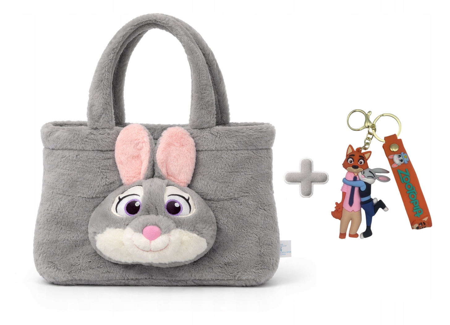 TOREBKA PREZENT PLUSZAK ZOOTOPIA KRÓLIK + BRELOK GRATIS