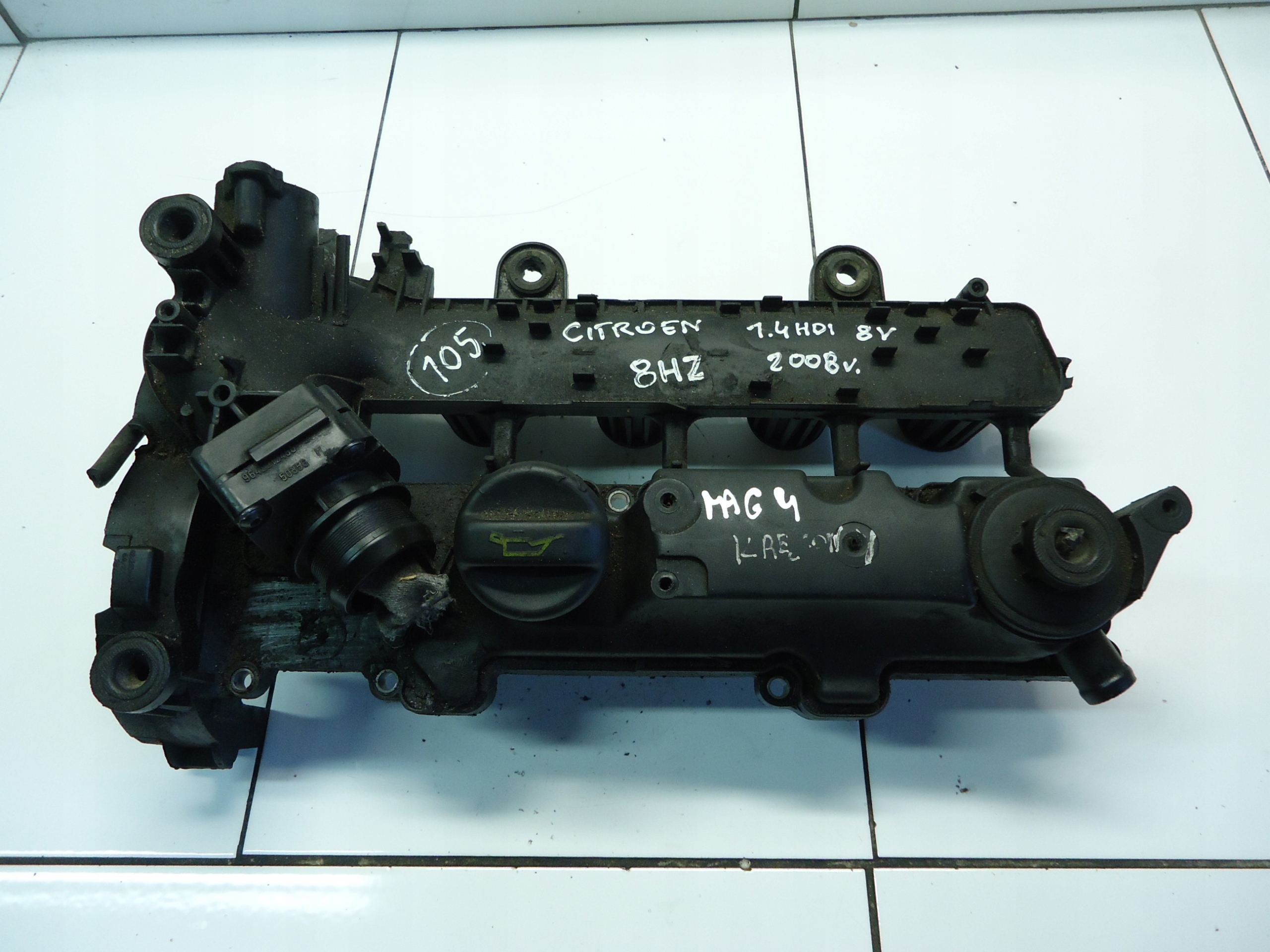 CITROEN PEUGEOT 1.4HDI 8V Abdeckung der Ventile 9684208780