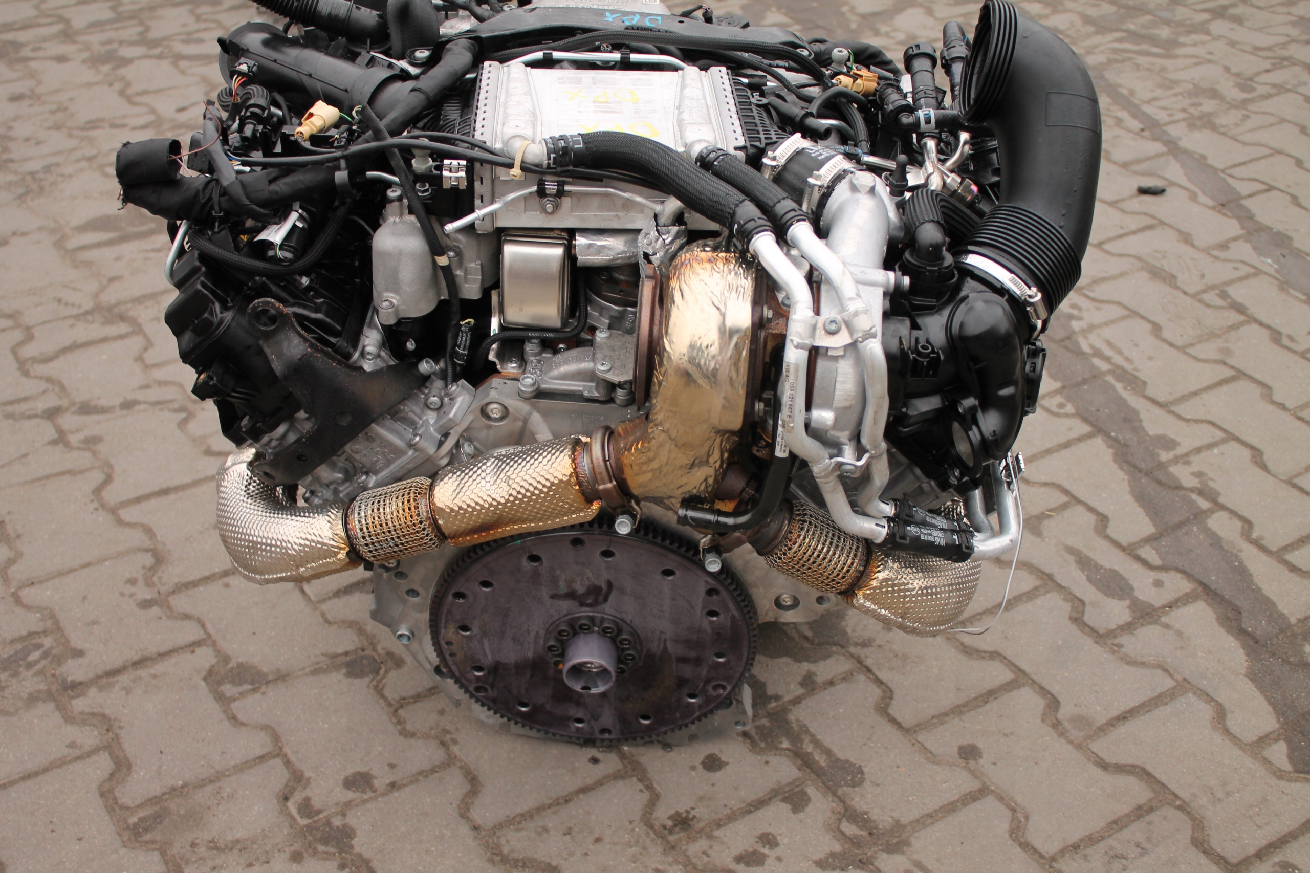 engine complete AUDI 3,0 TDI DPX 23 TYSKM