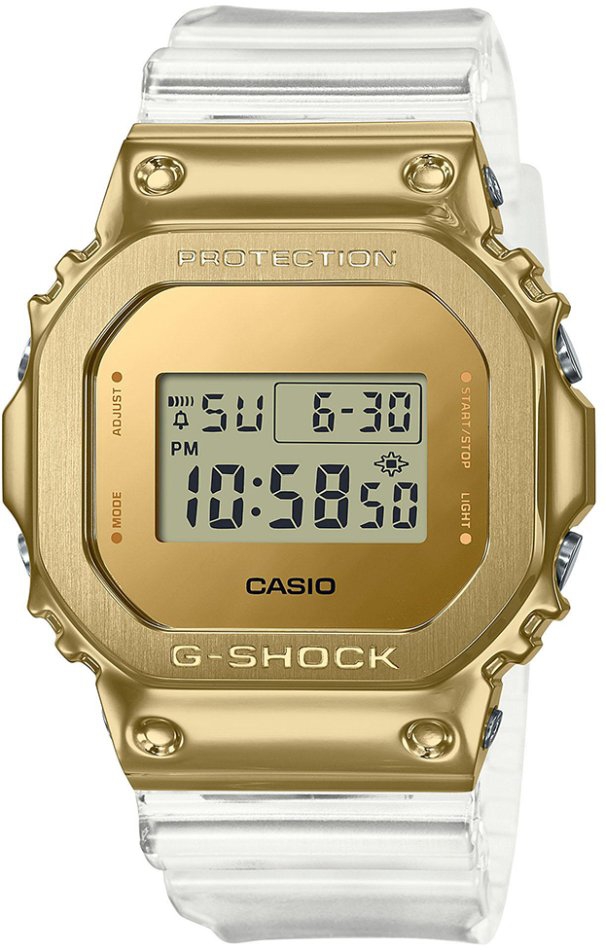 G-shock GM-5600SG-9ER pánské hodinky transparentní sportovní nárazuvzdorné
