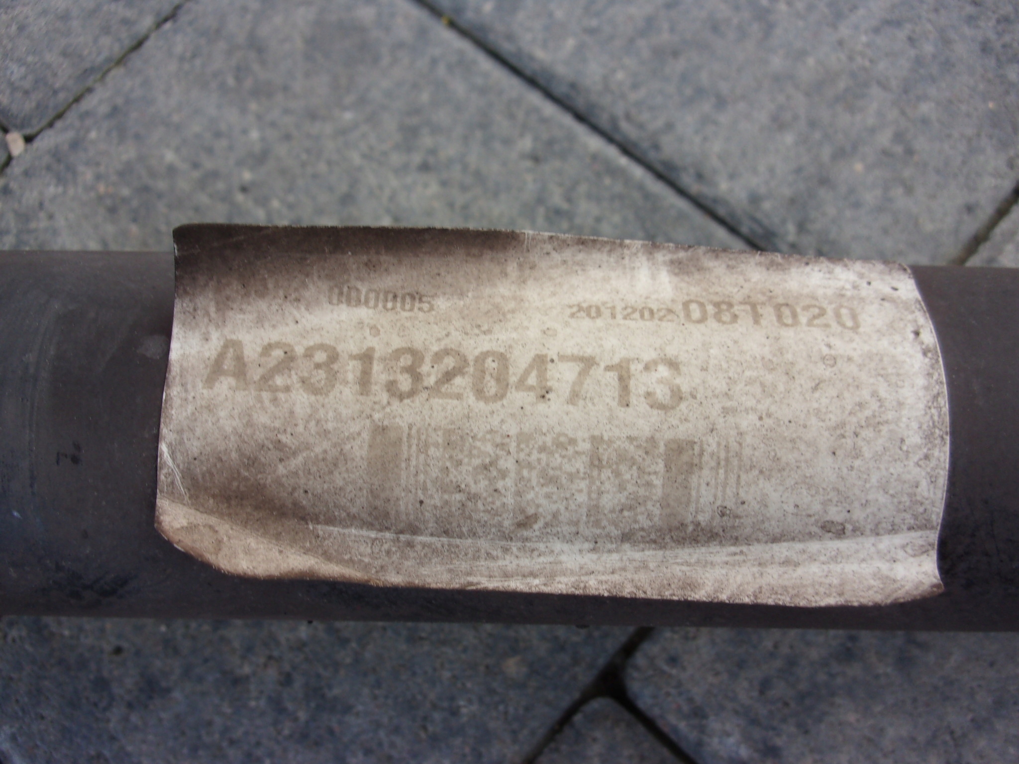 MERCEDES R231 SL 500 shock absorber left front A2313204713