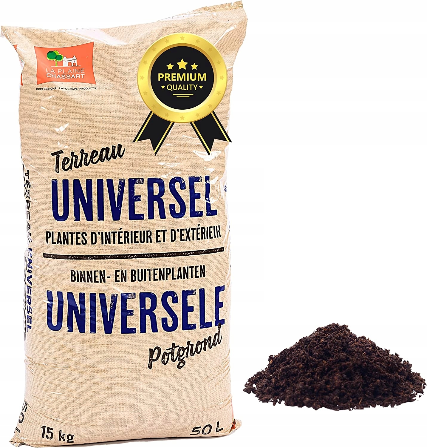 Univerzální Zemina S Půdou La Plaine Chassart 50 L