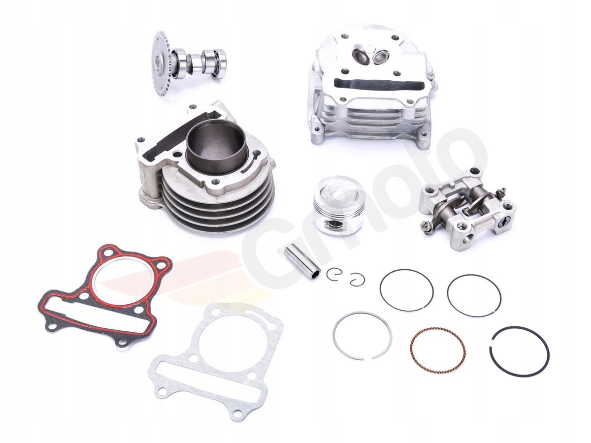 Cylinder głowica tłok Romet GY6 4T 80 cm3 47mm