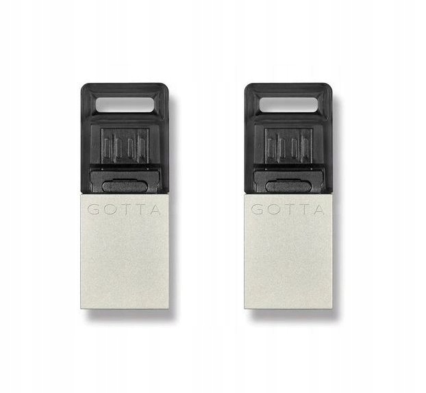

Pendrive Usb Gotta Sirius 2x16GB Otg duo