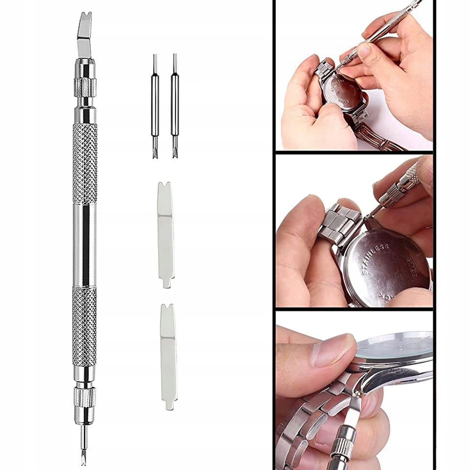 Teleskopy do paska Zestaw naprawczy paska do zegarków 8-25mm 360szt Stan opakowania oryginalne