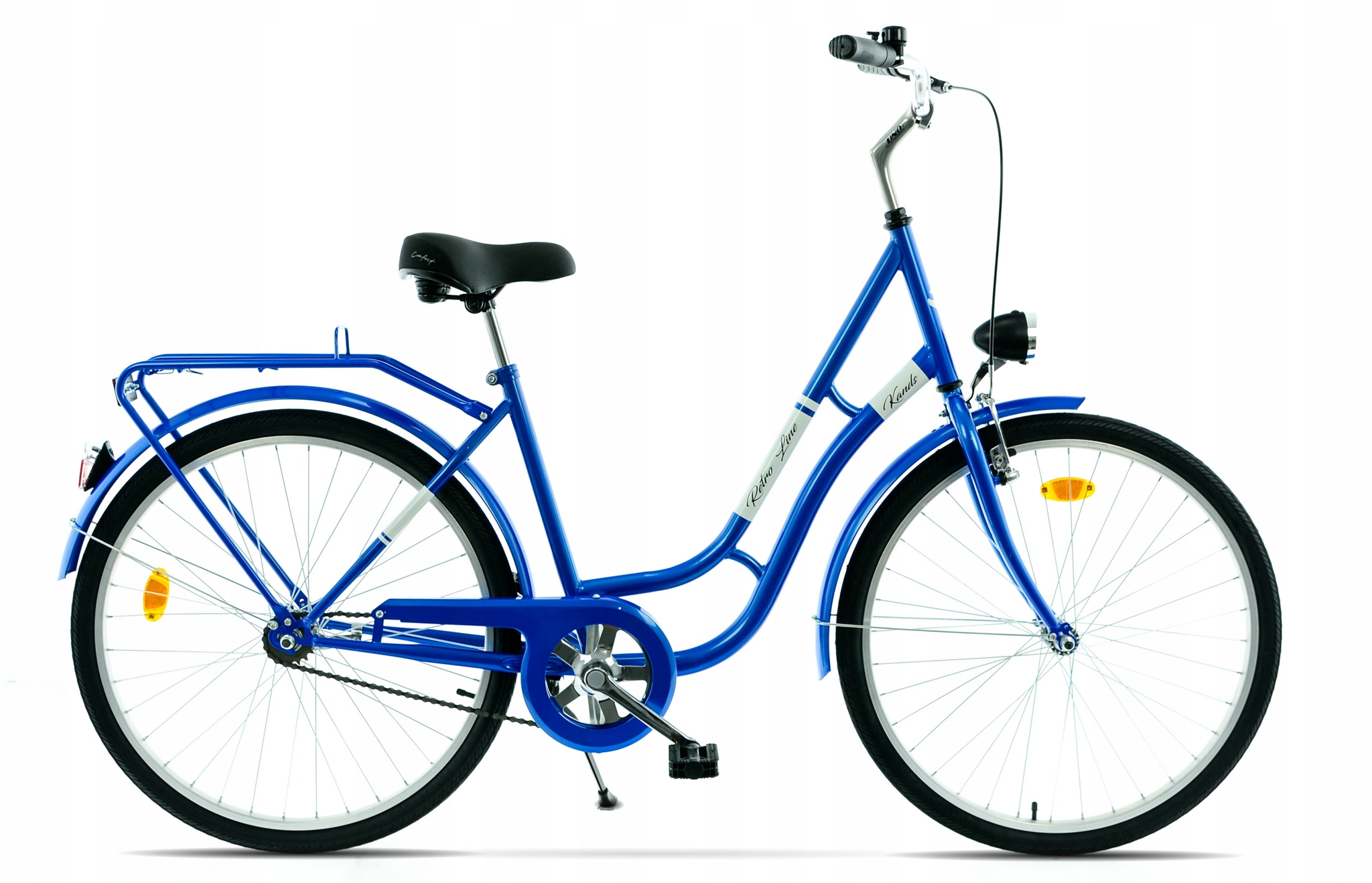 Rower Turystyczny 26 Damski Kands Retro Line Favorit Niebieski Połysk