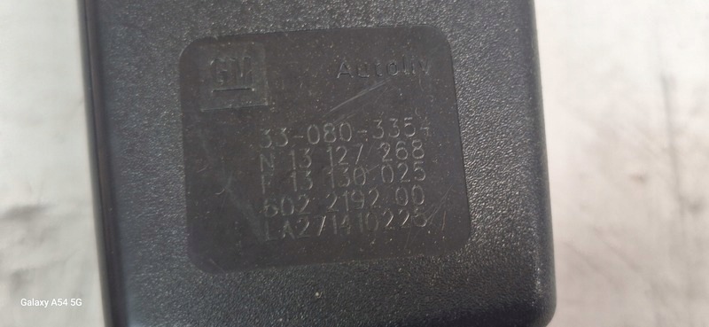 Spanner öv, szíj Sicherheits rechts OPEL ZAFIRA B 602219200