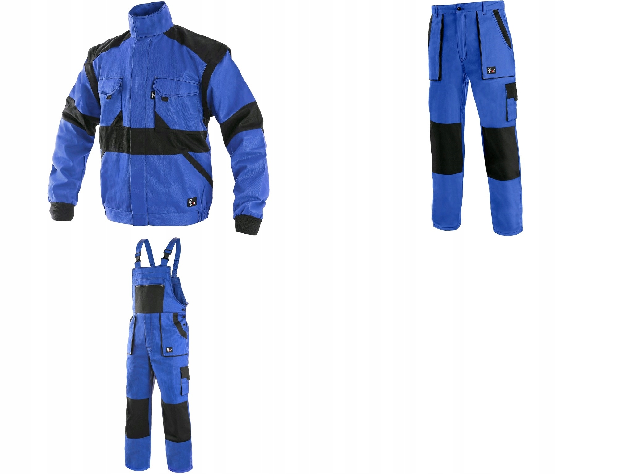 Ogrodniczki Robocze Szerokie W Pasie Duży Rozmiar 68