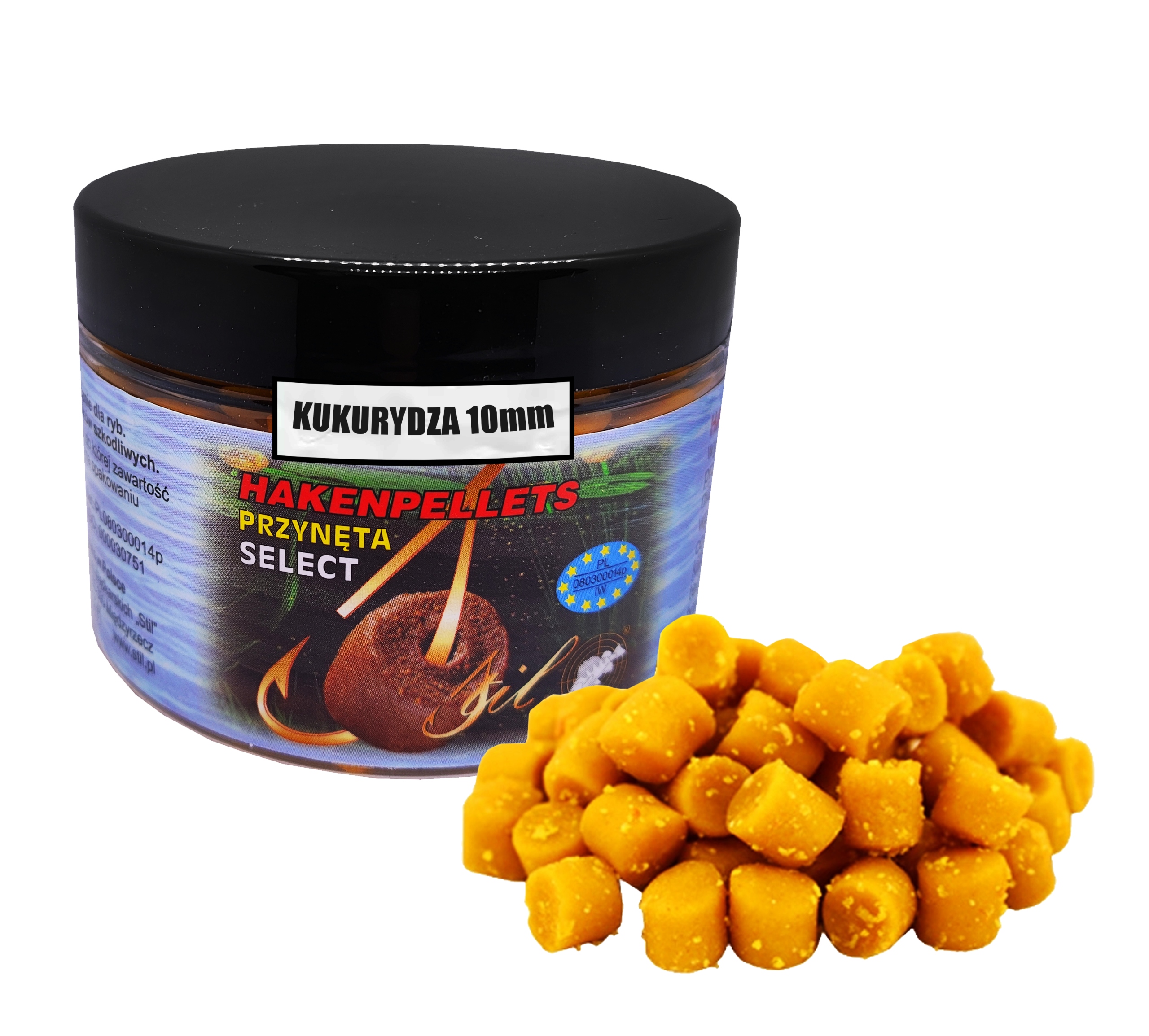 Stil Pellet haczykowy Select Kukurydza 10mm 100g pelet proteinowy