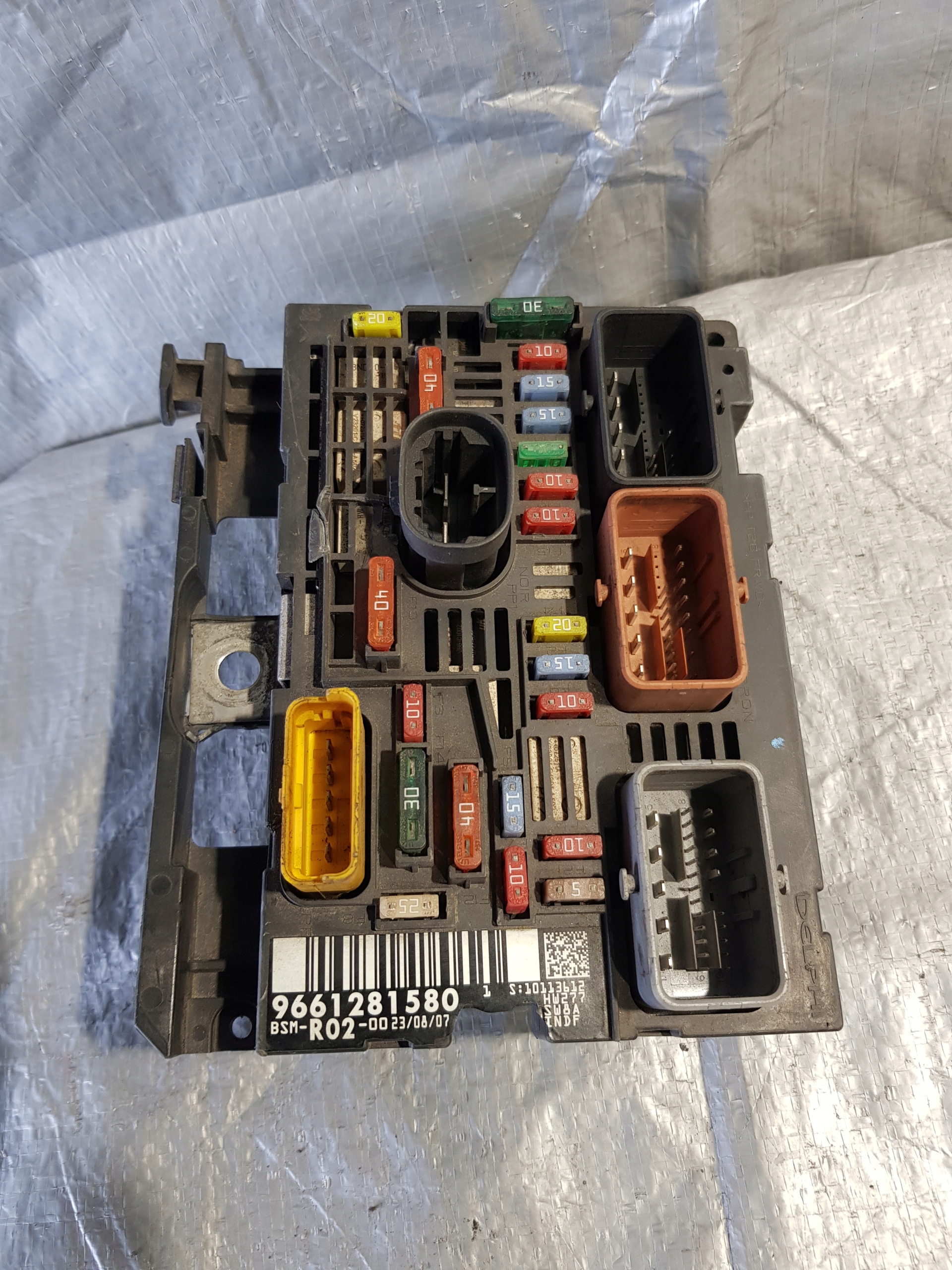 блок модуль BSM-R02-00 peugeot 407 9661281580