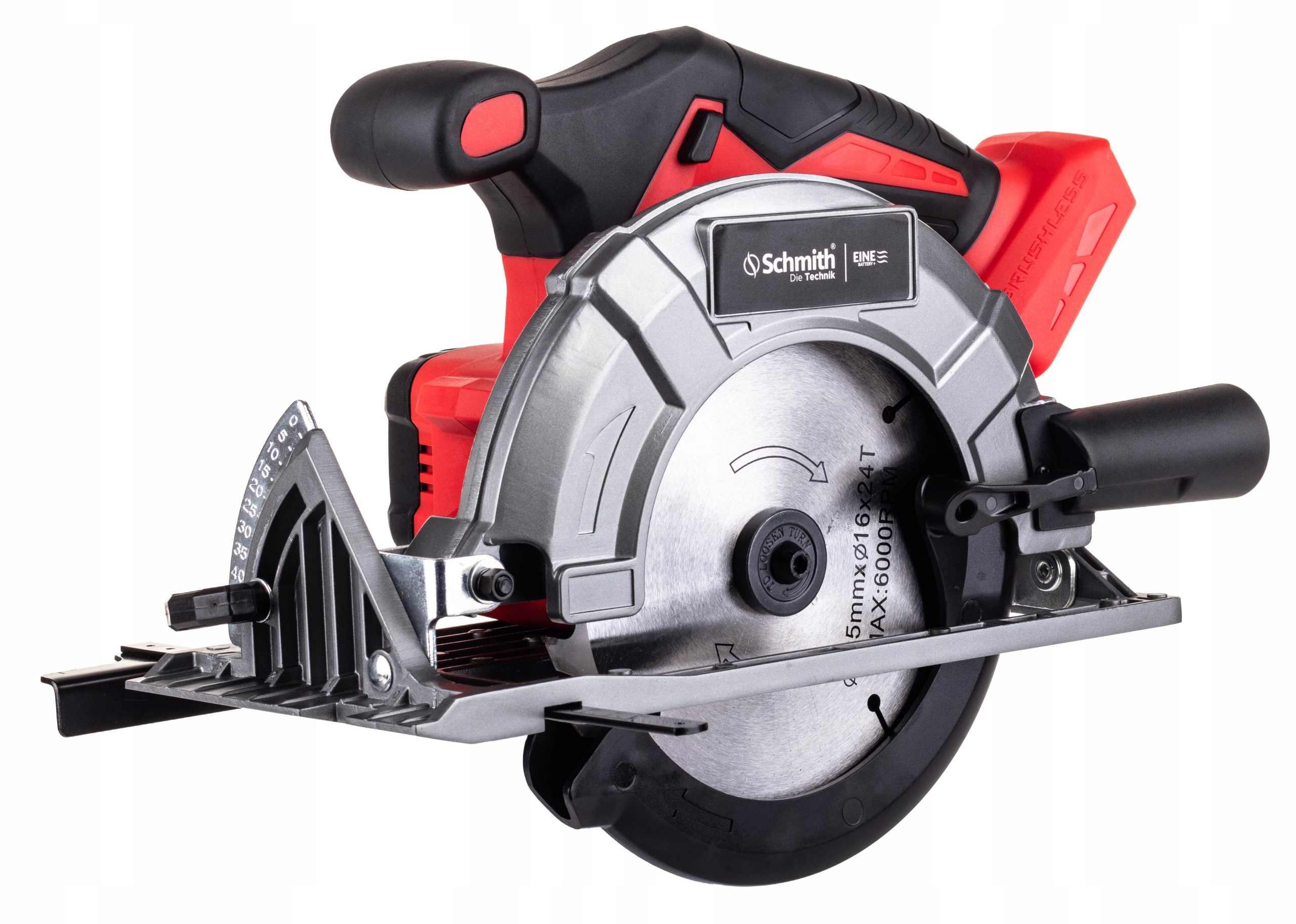 Kotoučová pila 165 mm 18V bezuhlíková Schmith