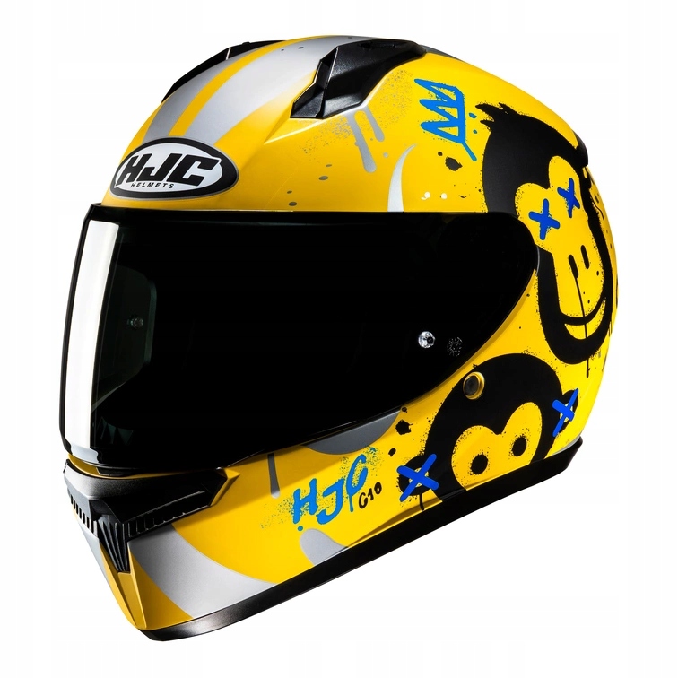 Helma Hjc C10 Geti Yellow/silver žltá strieborná čierna modrá Darčeky