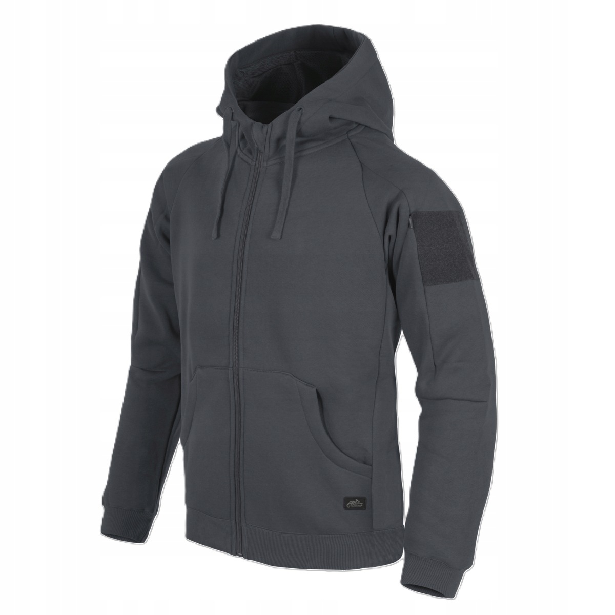 Mikina Helikon Urban Hoodie Lite Fullzip Šedá -xs