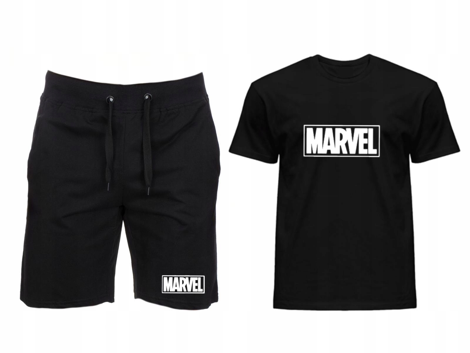 Komplet Tričko Kraťasy Marvel Pánské L