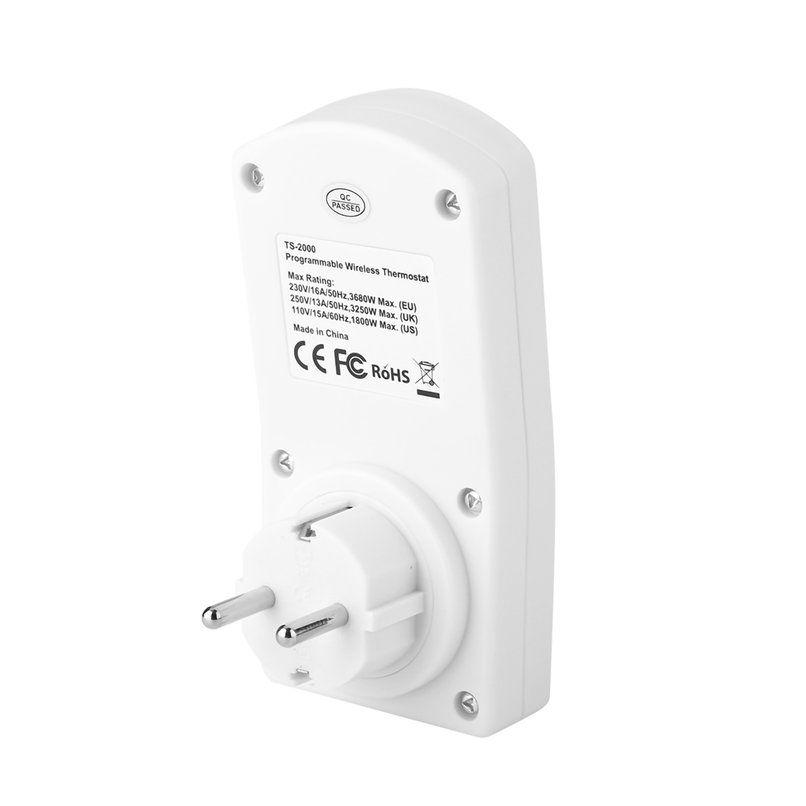 Programowalny bezprzewodowy termostat i gniazdo Model XD06059-02