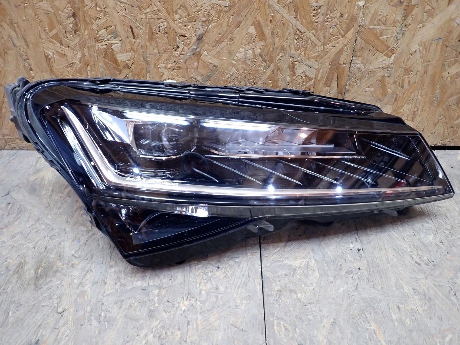 light right REFLEKTOR right FULL LED SKODA SUPERB III 3V LIFT 2019-2024R