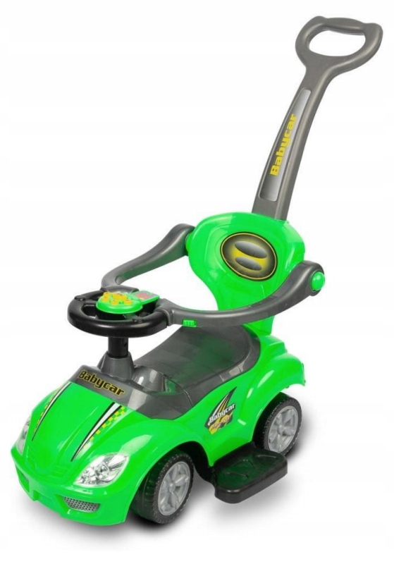 Jeździk Race Car 2w1 z dźwiękiem green
