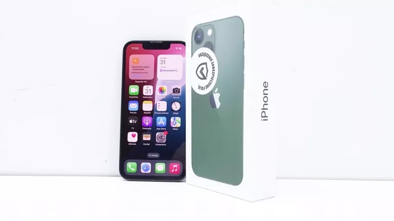 Smartfon Apple iPhone 13 mini 4 GB / 128 GB 5G zielony • Cena