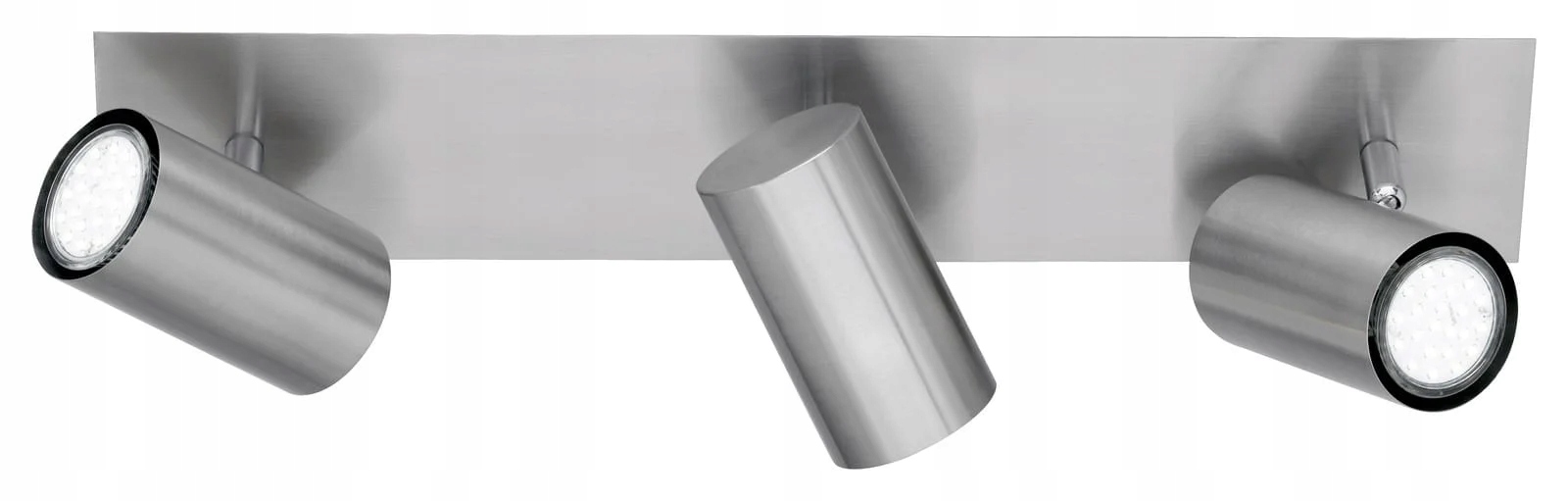 Trio Stropní reflektor Marley 3xGU10 Stříbrný, nastavitelná lišta