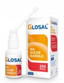 

Glosal spray na suche gardło 25ml (250 dawek)
