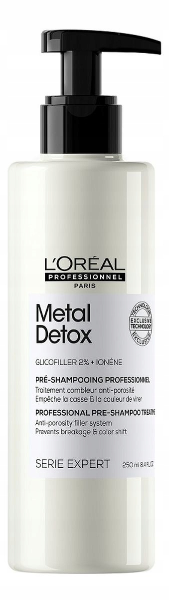L'Oreal Série Expert Metal Detox Pre-Shampoo Šampon předběžný 250 ml