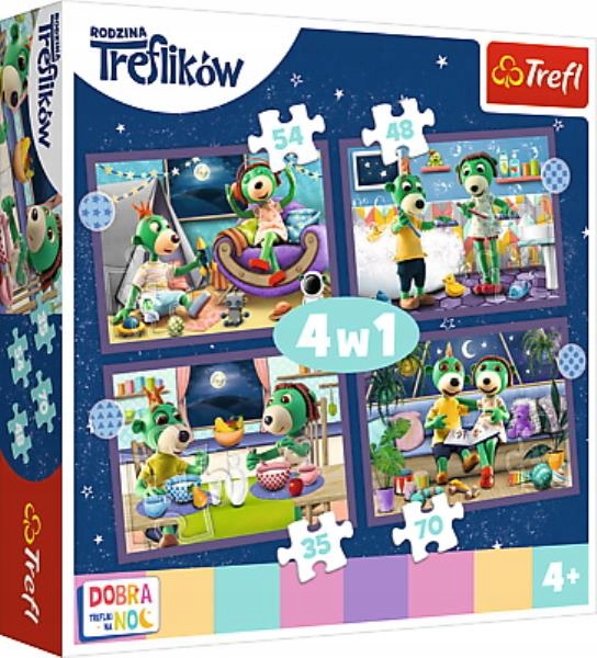 

Puzzle 4W1 Trefliki Przed Snem Trefl
