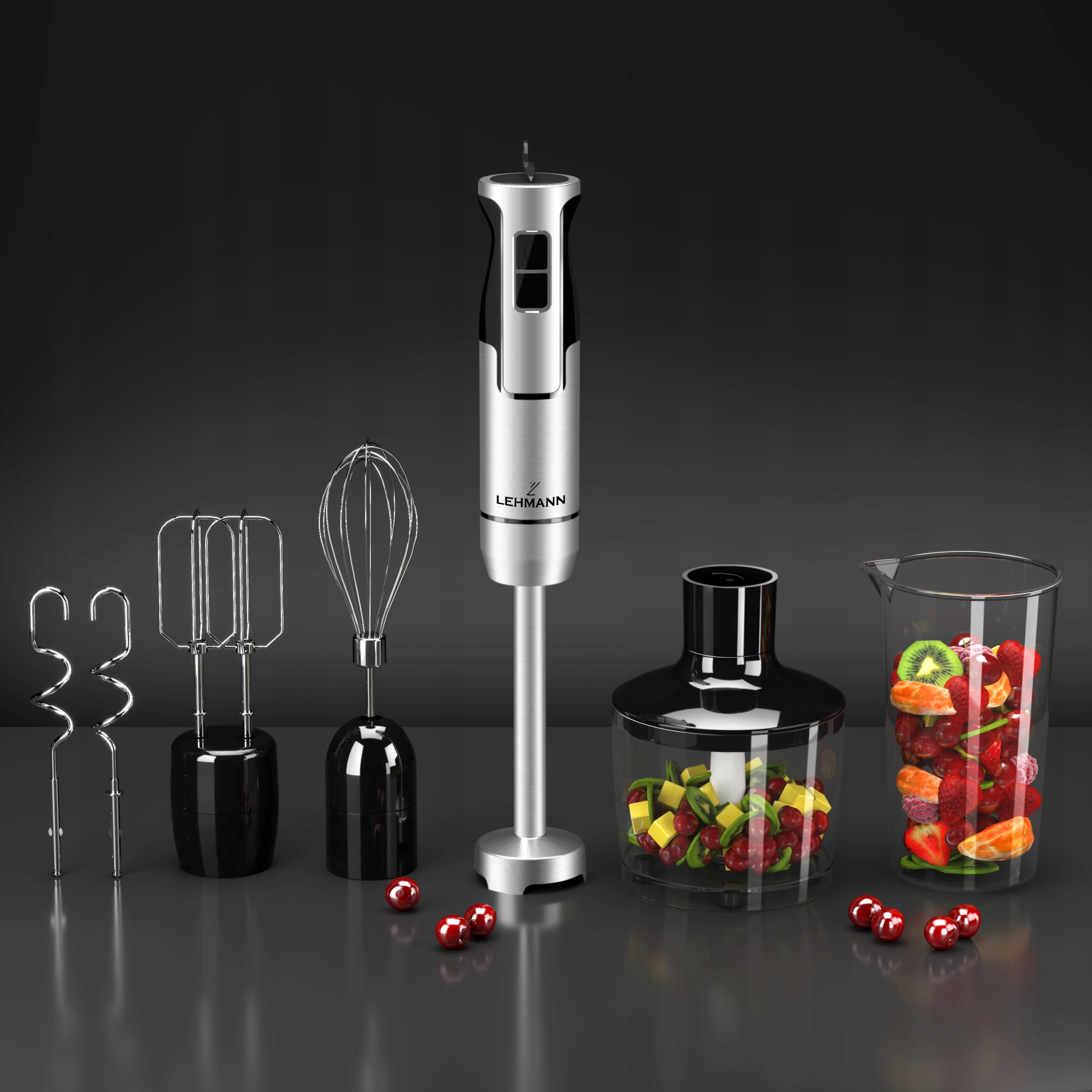 MOCNY BLENDER RĘCZNY WIELOFUNKCYJNY MIKSER NAJMOCNIEJSZY SILNIK OSTRZE XXL EAN (GTIN) 5905999063669