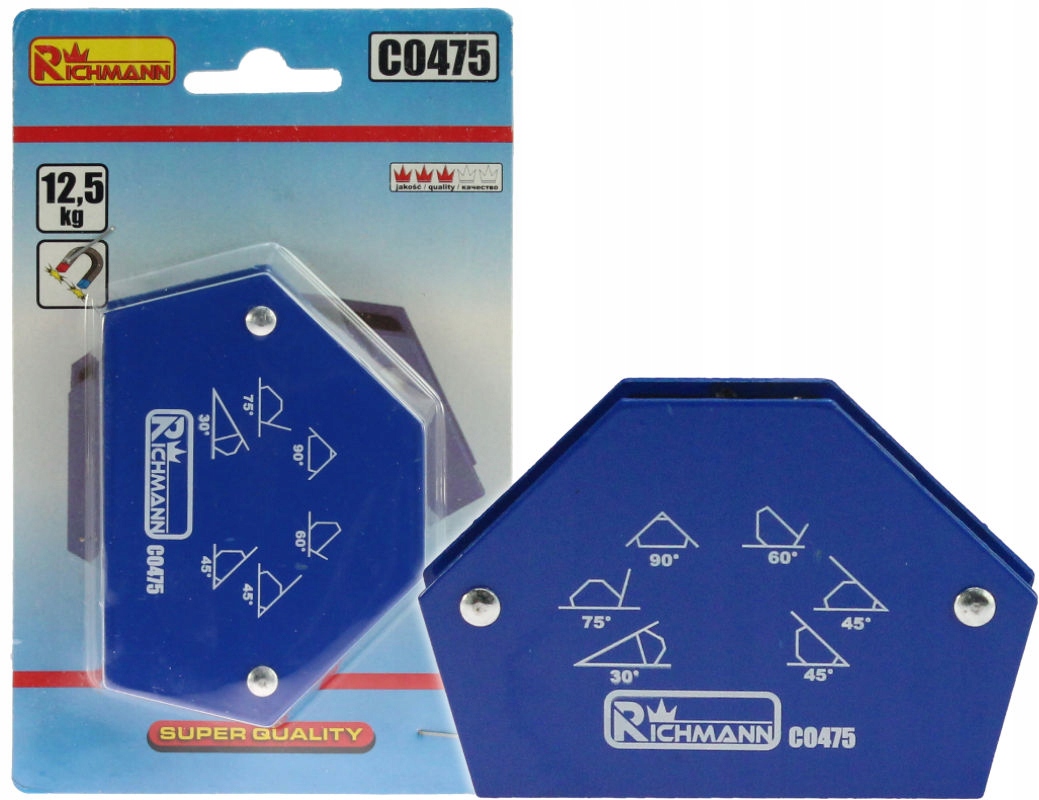 KĄTOWNIK SPAWALNICZY MAGNETYCZNY 6-kątny RICHMANN