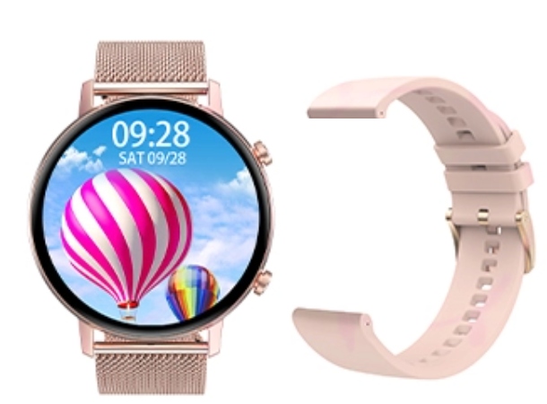 

Zegarek Damski Smartwatch kroki Fit puls Tlen DT96