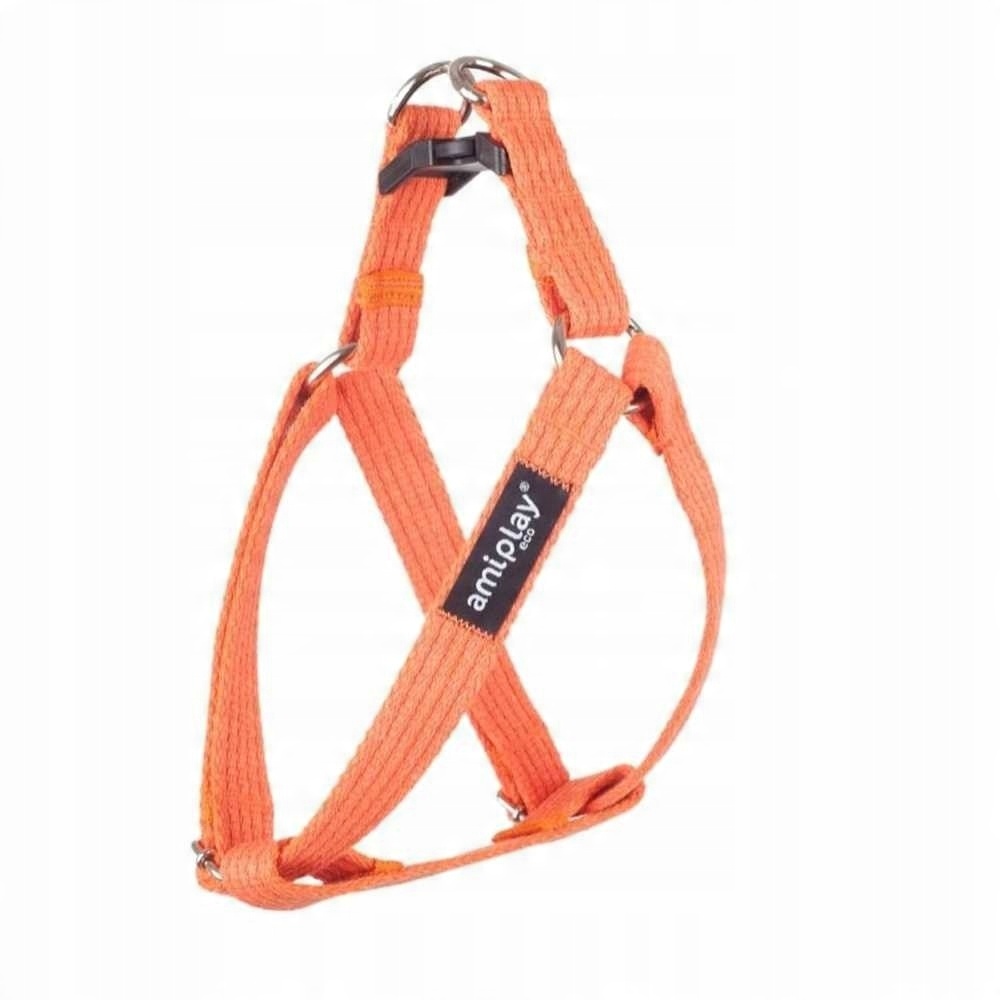 

amiplay Szelki Bawełna Cotton M 30-55cm Pomarańcz