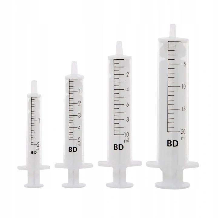Strzykawki 2-częściowe 5ml Bd Becton Dickinson 100szt