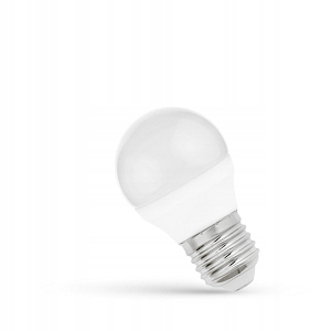 Żarówka LED kulka E27 6W 500lm zimna