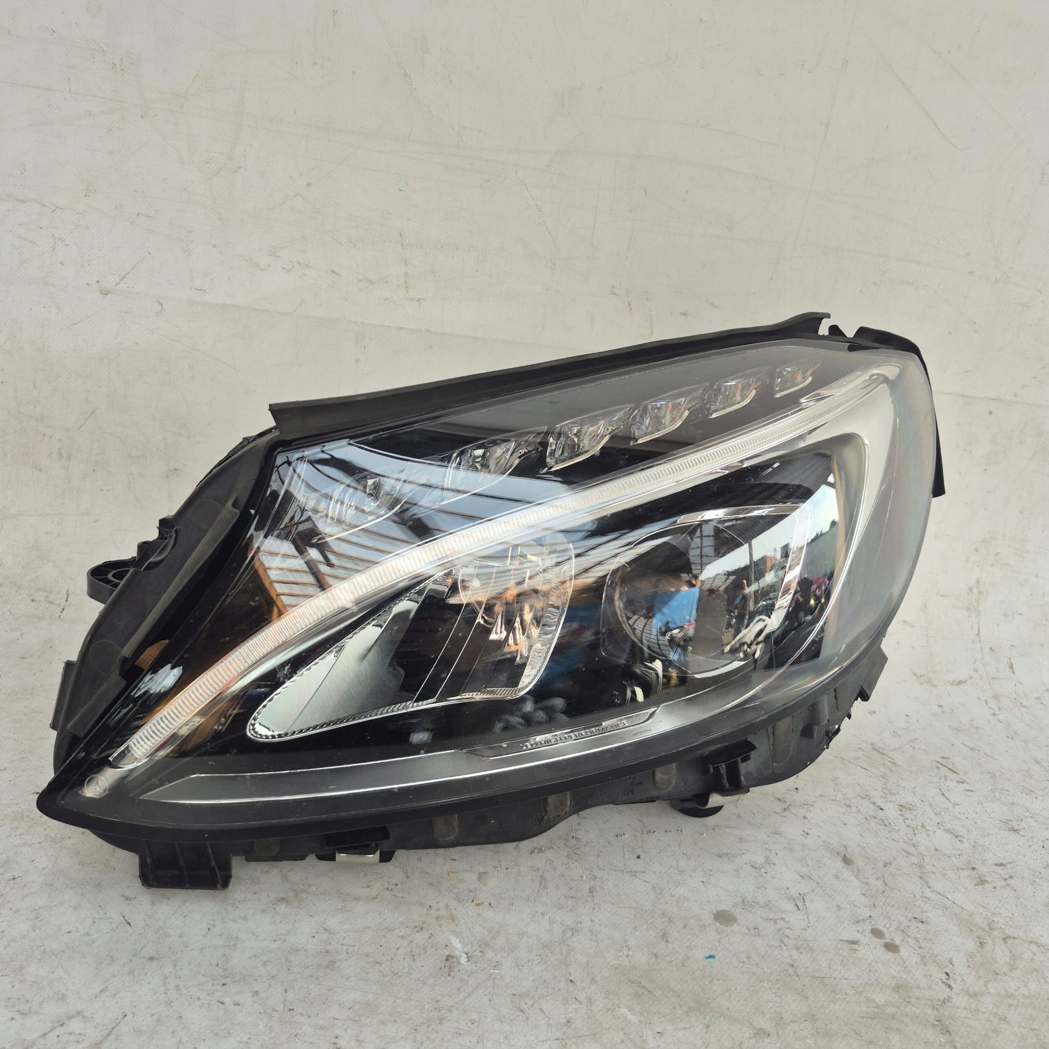 MERCEDES C KLASA W205 light left front front FULL LED HIGH PERFORMANCE