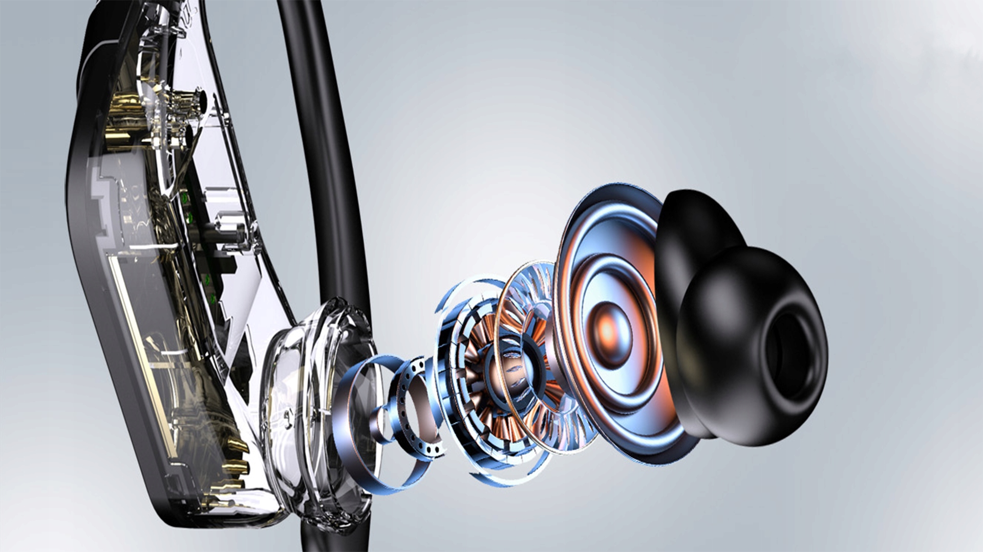 SŁUCHAWKI BEZPRZEWODOWE BLUETOOTH 5.3 PRO SPORTOWE DOUSZNE TWS + POWERBANK Transmisja sygnału Bluetooth