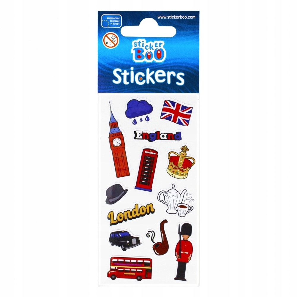 Naklejki Podróż Europa Sticker Boo Kod producenta 489559